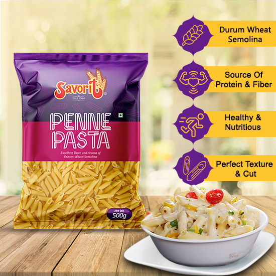 Savorit Durum Wheat Pasta 500g (Penne)